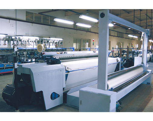 品質  Large textile industry SUNTECH performance textile weaving machine rapier looms weaving machine 工場